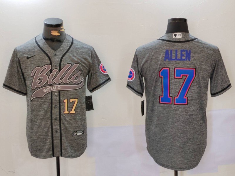 Men Buffalo Bills #17 Allen Grey Joint Name 2024 Nike Limited NFL Jersey style 9125->indianapolis colts->NFL Jersey